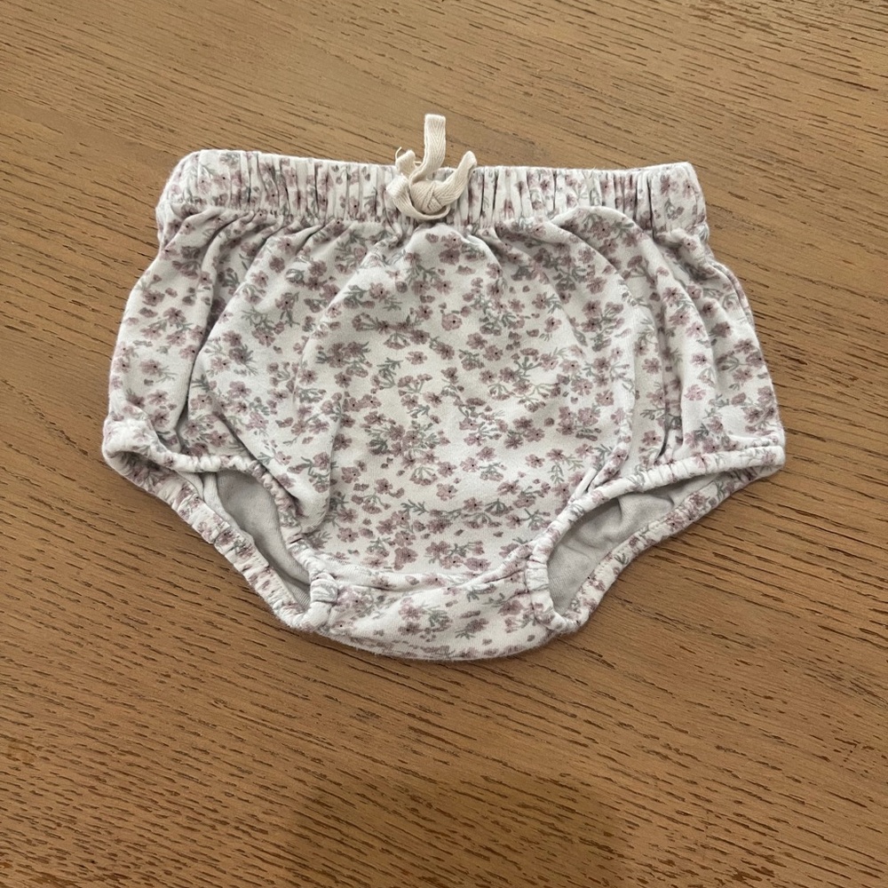Jamie Kay Floral Print Cotton Baby Bloomers 3-6 months
